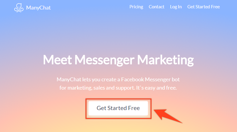 manychat signup